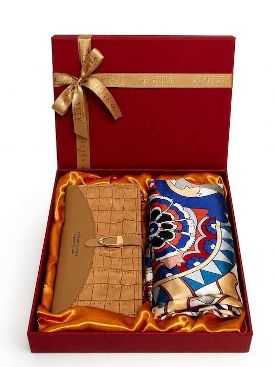 Дамско Портфейл Бежов