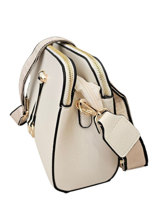 Geantă De Damă Tip Crossbody Bej