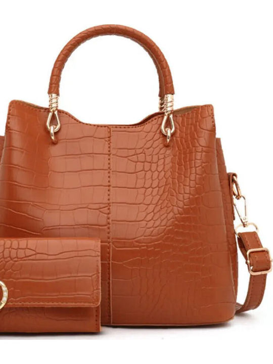 Σετ Γυναικεία Satchel Τσάντα Ταμπά
