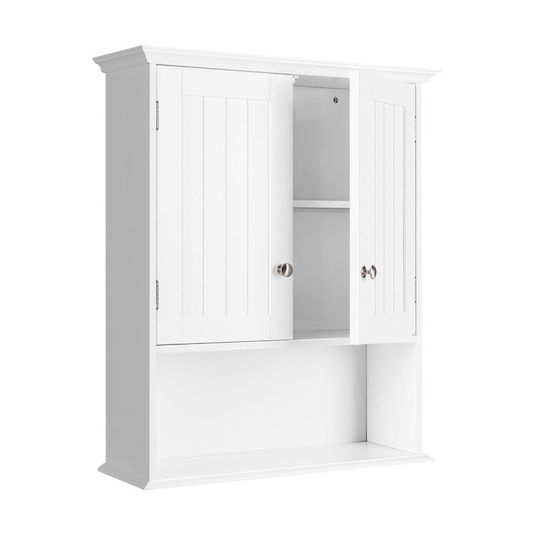 Costway HW66689WH Στήλη Μπάνιου Δαπέδου 60x20x70.5cm Λευκή