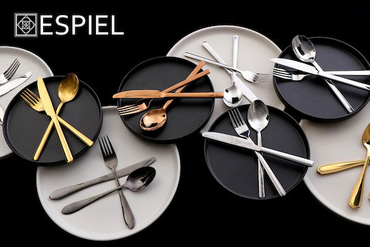 Espiel Сет Прибори За Хранене Сребристи 12 Броя