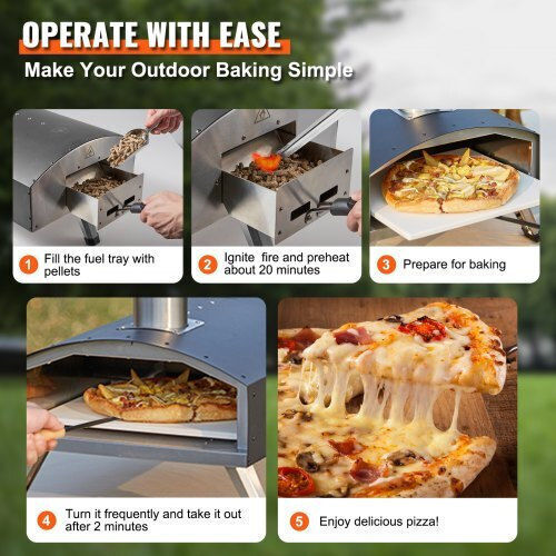 Vevor Wood Pizza Oven