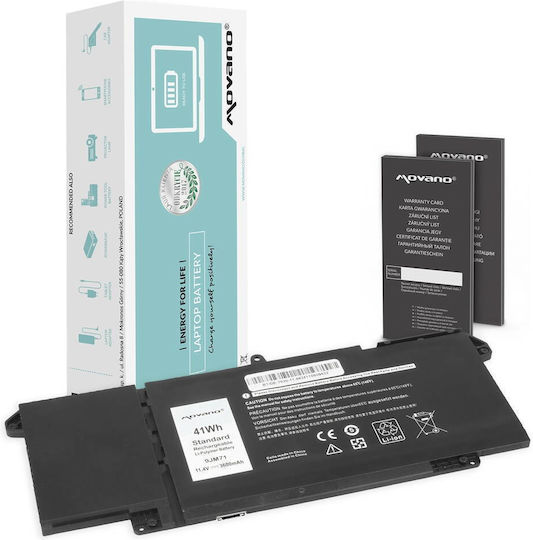 Movano Συμβατή Μπαταρία για Dell Latitude Dell Latitude 5320 7320 7420 7520 με 3600mAh