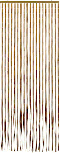 vidaXL Bamboo Door Curtain Multicoloured 90x200cm 42030045
