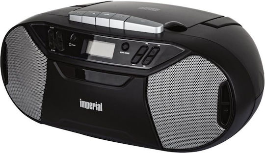 Tragbares Soundsystem mit MP3 Radio Schwarz