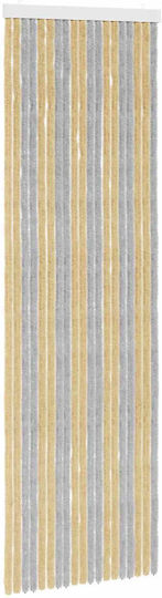 vidaXL vidaXL Türvorhang Grau 56x185cm 42034461