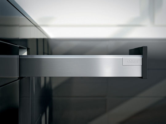 Blum TandemBox ANTARO Leitfaden Erweitern Sie Gray 50x11.6cm 2Stück 378A500GRK