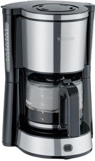 Severin Καφετιέρα Φίλτρου 1000W Silver / Black