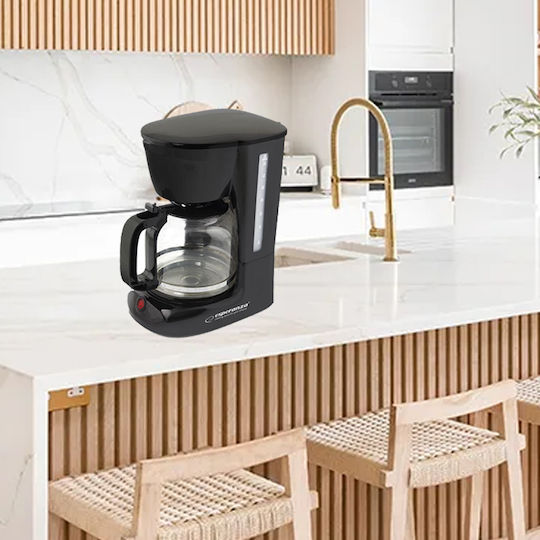 Esperanza Καφετιέρα Φίλτρου 950W Black