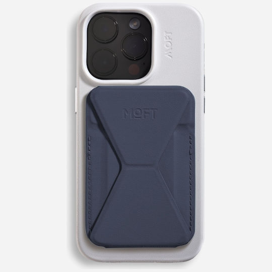 MOFT MagSafe Card Case Movas Snap-On in Navy Blue Colour