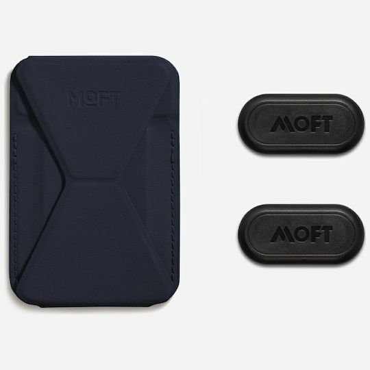 MOFT MagSafe Card Case Movas Snap-On in Navy Blue Colour