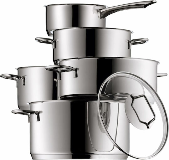WMF Astoria Rostfreier Stahl Kochgeschirr-Set aus 5 Teilen