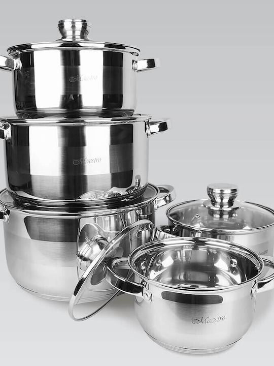 Maestro Brunner 3-teiliger Aluminium Töpfe Set