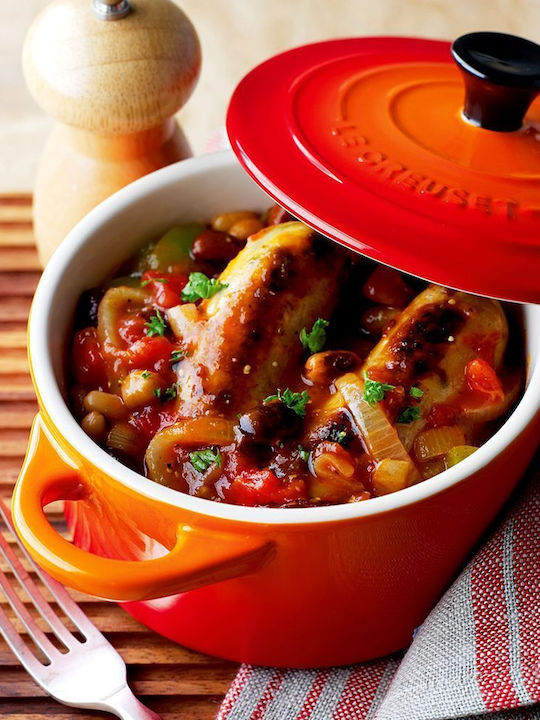Le Creuset Ofenrot Cast Iron Pots Set 4 Pieces