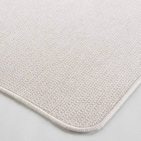 Douceur d'Intérieur Rechteckige Küchenmatte Beige 120x45cm