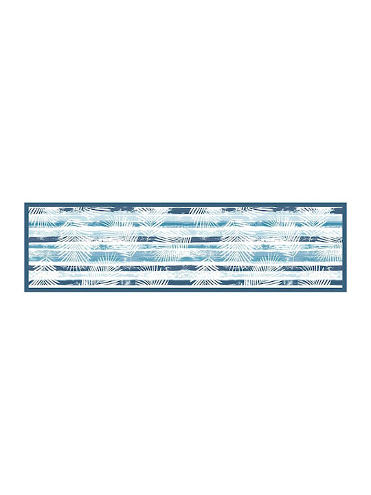 Ango Kitchen Mat Runner Blue Tropical L 50x180εκ.