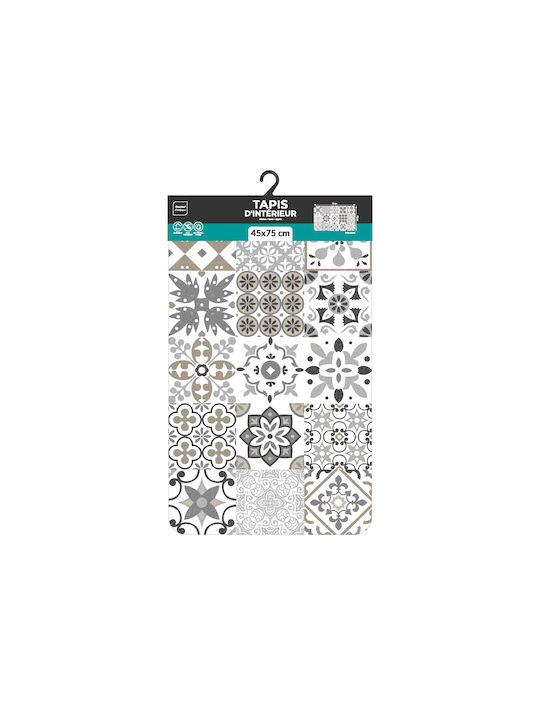 Douceur d'Intérieur Rectangular Kitchen Mat with Anti-slip Underlay Brown 45x75εκ.