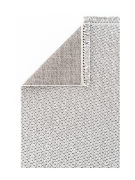 SteweHome Kitchen Runner Mat with Non-Slip Backing Gray 80x250cm