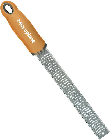 Microplane Premium Classic Citrus Fruits Grater Made of Stainless Steel Ochre 30x3.5x2.5cm