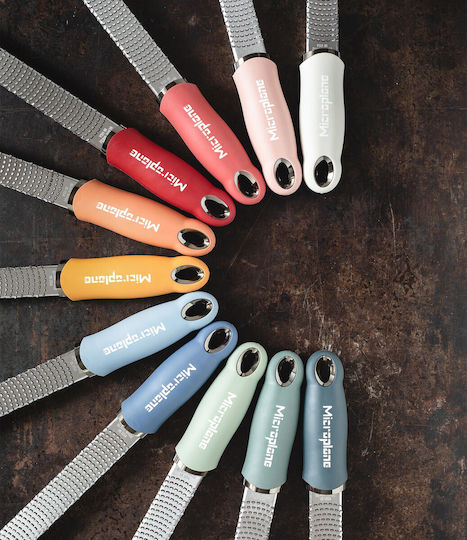 Microplane Premium Classic Citrus Fruits Grater Made of Stainless Steel Ochre 30x3.5x2.5cm