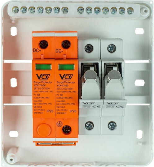 Electric Panel Photovoltaic System 4 Fuses