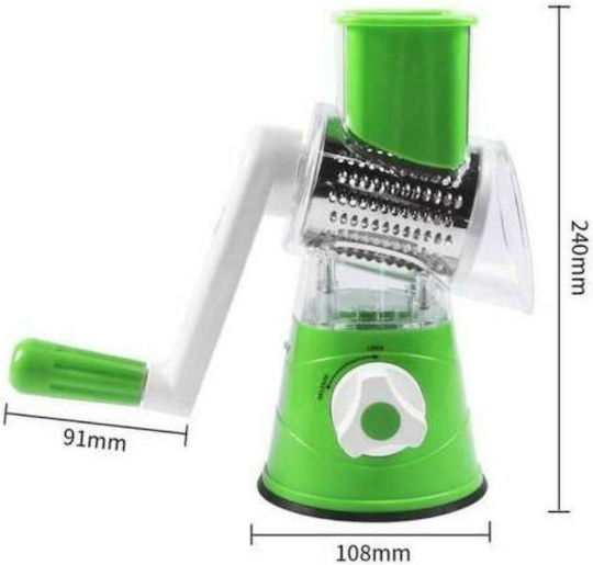 Grater with Mechanism Cheese Blue