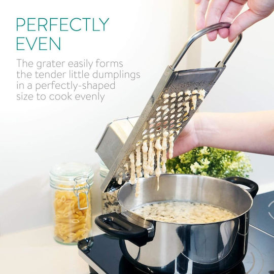 Navaris Grater for Fruits and Vegetables from Inox Steel 33x11x6.5cm