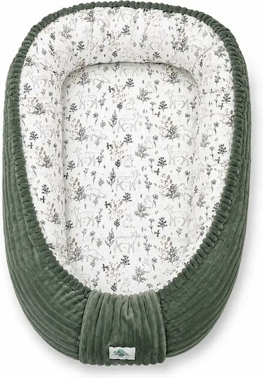 Baby Star Baby Nest Pillow Green