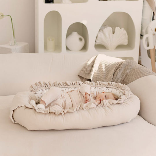 Sensillo Baby Nest Pillow Rose Beige 45x80cm