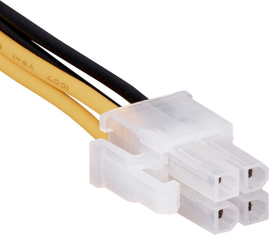 P4 4-Pin Netzkabel Verlängerung Akyga Ak-ca-78 CPU Prozessor Kabel 23cm