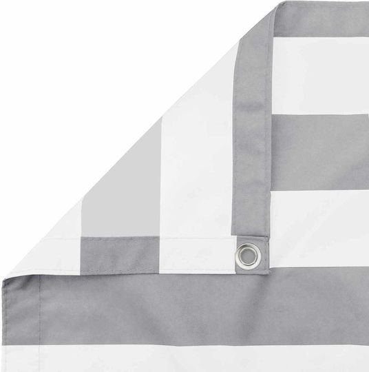 vidaXL Gray Shade Divider with PU Coating 1.5x4m 160gr/m²