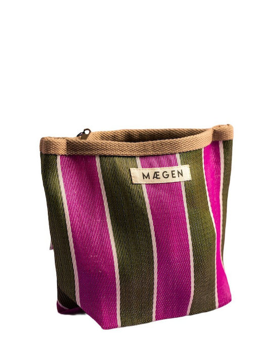 Τσαντάκι Everywhere Pouch Brown Olive Pink Maegen