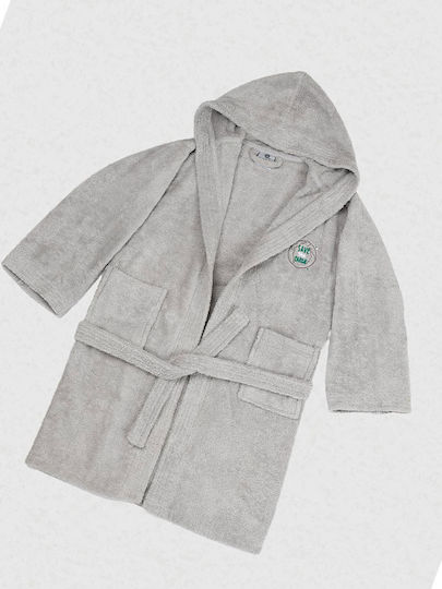 Sunshine Kids Hooded Bathrobe Grey