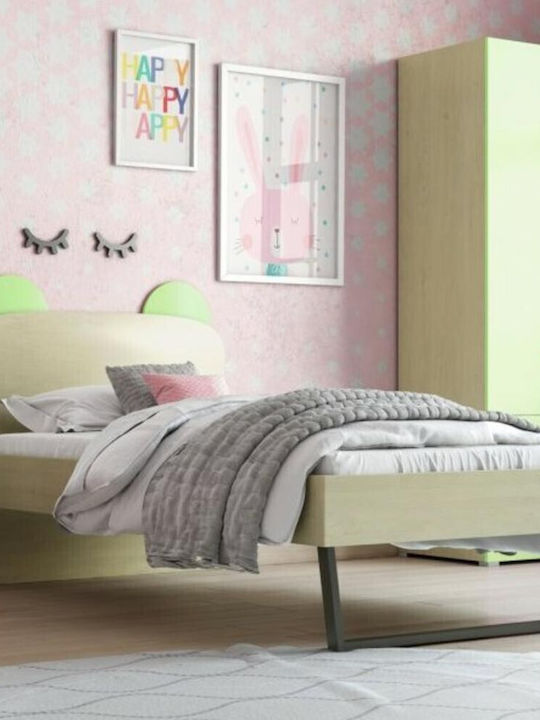 Crown Kids Bed Classic Single for Mattress 90x190cm