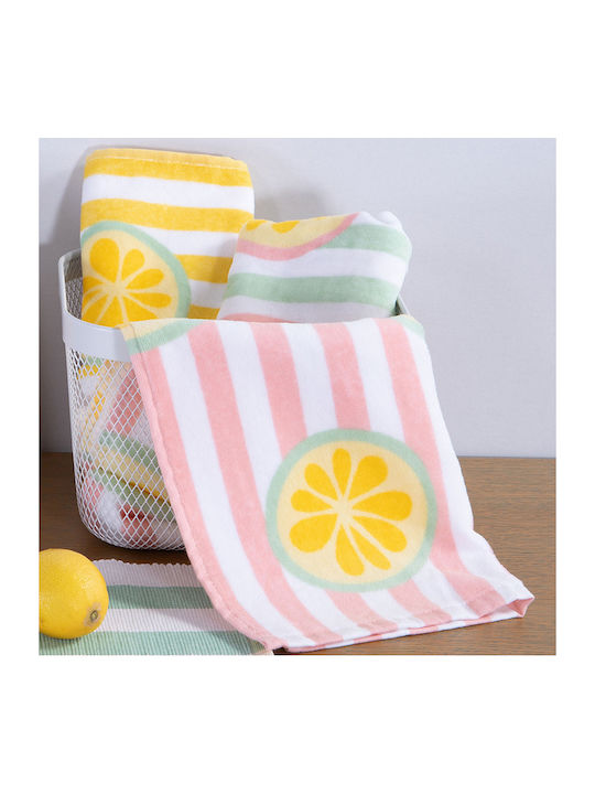 Nef-Nef Homeware Чаена Кърпа от 100% Памук в Зелен Цвят 40x60cm