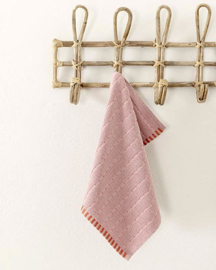 Nima Prima Kitchen Towel Made of 100% Cotton in Beige Colour 40x40cm 2 Pieces