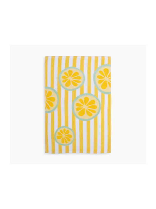 Nef-Nef Homeware Чаена Кърпа от 100% Памук в Зелен Цвят 40x60cm