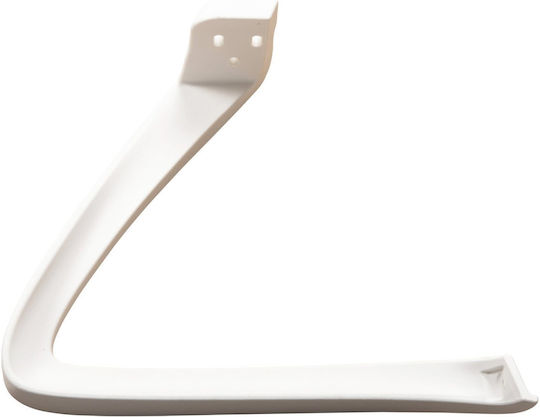 Freebox Stuhl Arm aus Polypropylen Geeignet für Stuhl,Stock White 2Stück