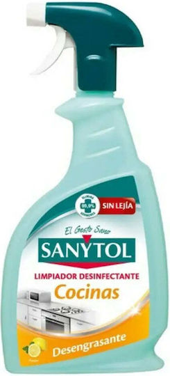 Sanytol Καθαριστικό Spray για Λίπη 750ml