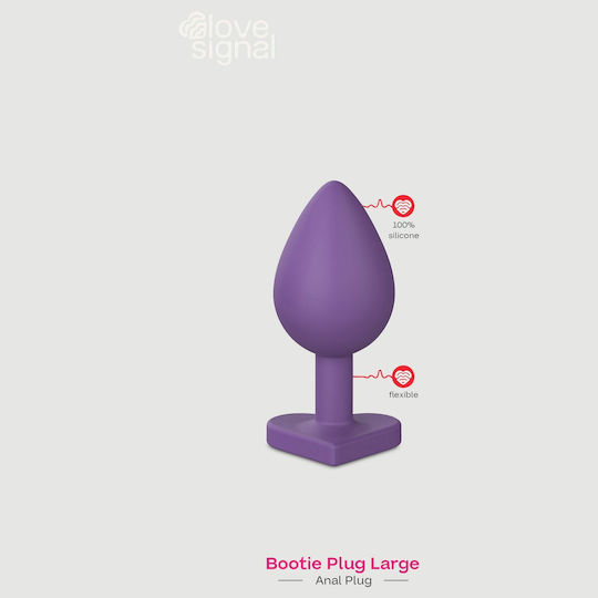 Dream Toys Πρωκτική Σφήνα Large Μωβ