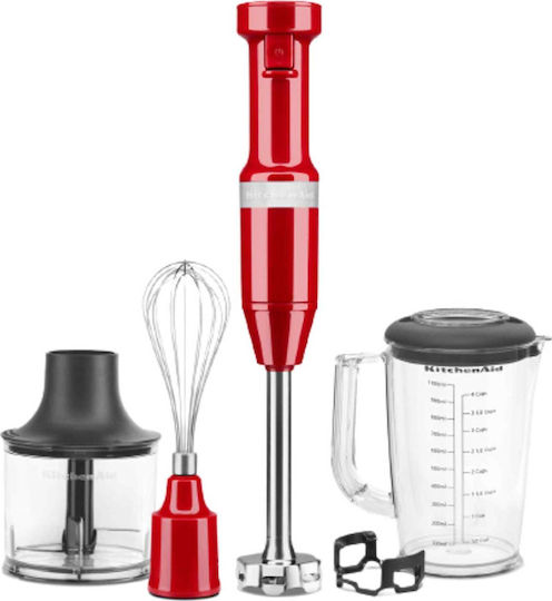 Kitchenaid Blender De Mână Cu Tijă Din Inox 180W Roșu