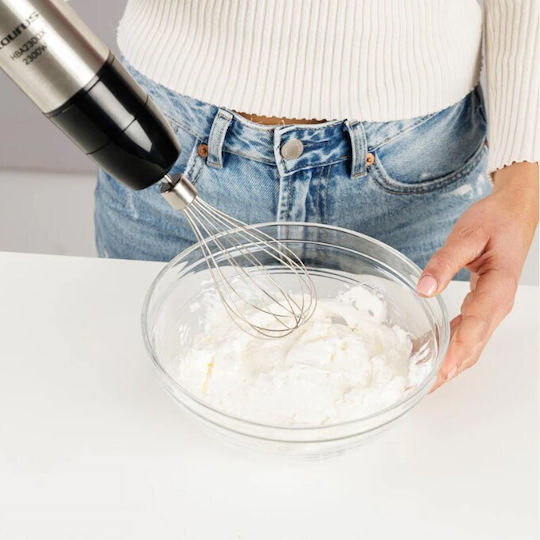 Taurus Handmixer mit Inox-Stab 2300W Schwarze