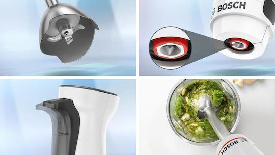 Bosch Ραβδομπλέντερ με Ανοξείδωτη Ράβδο 800W Λευκό