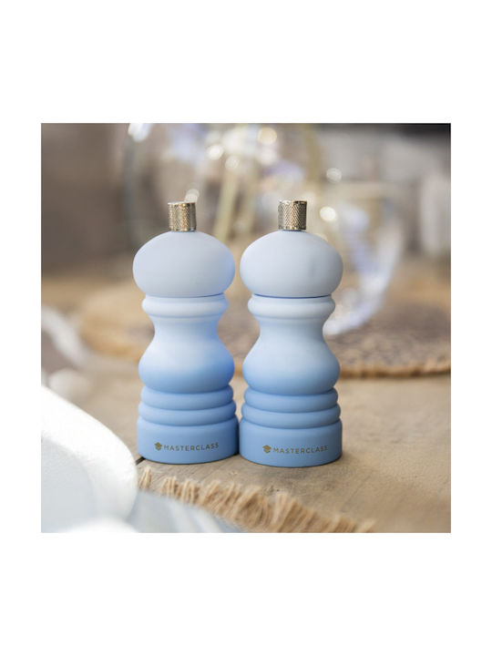 Kitchen Craft Capstan Ръчен Мелници за подправки Пластмасов Sky Blue 12см 1бр