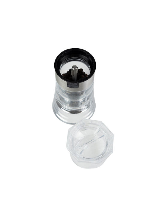 Peugeot Oslo Manual 2 in 1 Plastic Spice Mill 13cm Transparent