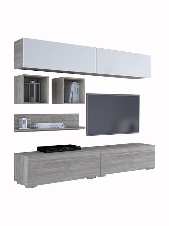 Животно помещение ТВ единица Smart No 2B Сив Д202xШ45xВ180бр
