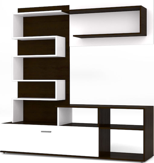 Σύνθετο Σαλονιού Jasmin Wenge / Λευκό Μ170xΒ41.5xΥ170εκ. Σύνθετο Σαλονιού Jasmin Wenge / Λευκό Μ170xΒ41.5xΥ170εκ.