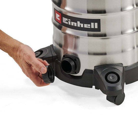 Einhell Aspirator Lichide / Solide 900W cu Inoxidabil Recipient 30lt