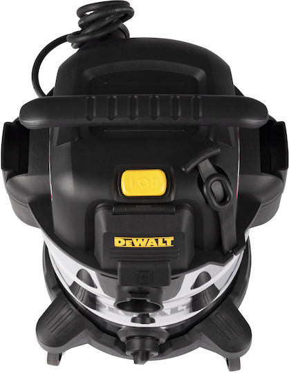 DEWALT Σκούπα Υγρών / Στερεών με Ανοξείδωτο Κάδο 30lt