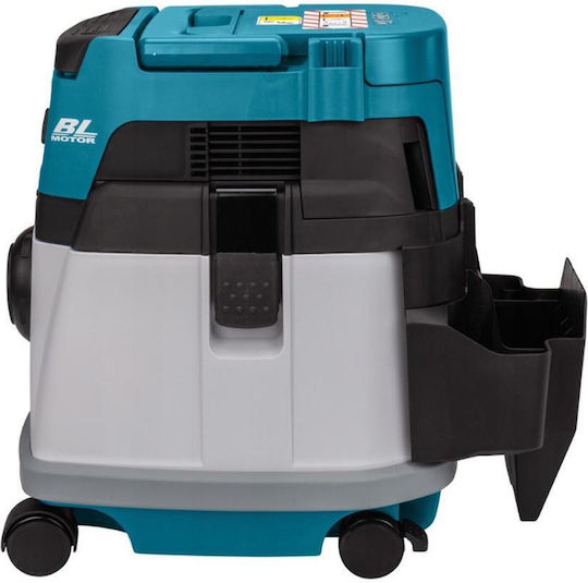 Makita Rechargeable Vacuum Wet / Dry with Plastic Bin 15lt